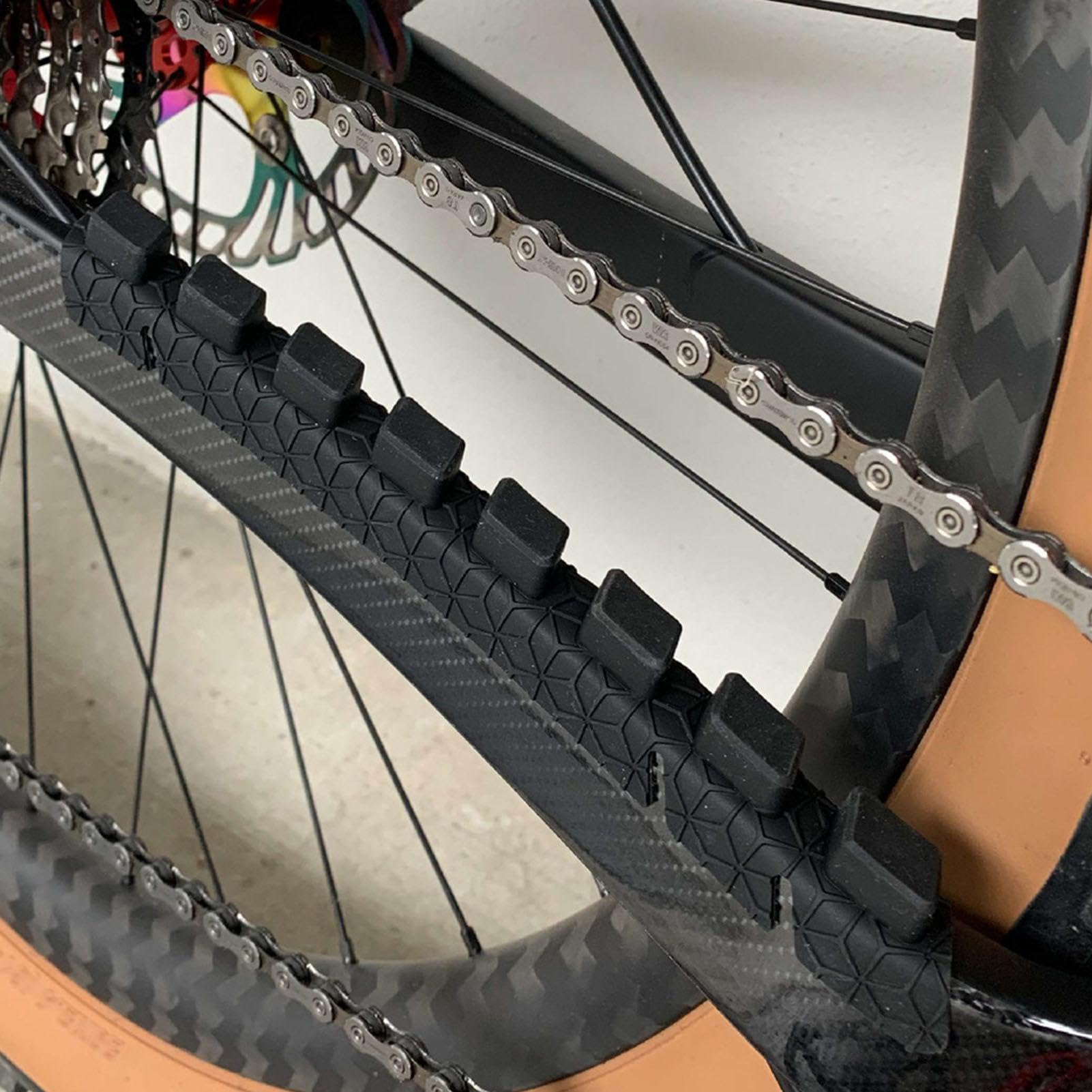 Protezione Catena Bici In Silicone - Copertura Per Telaio | Antigraffio E Resistente - Foto 6