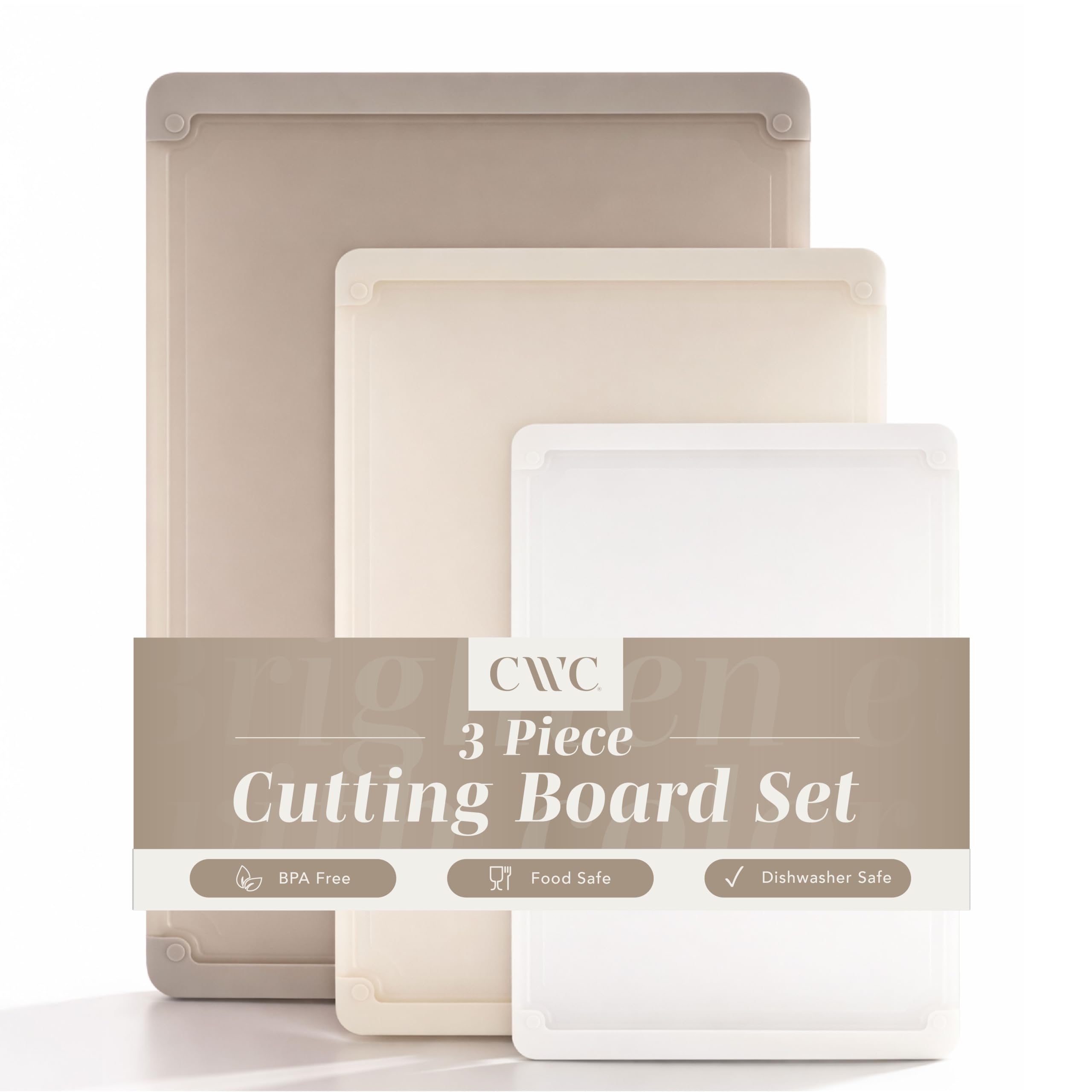 COOK WITH COLOR Extra Large Cutting Board Set