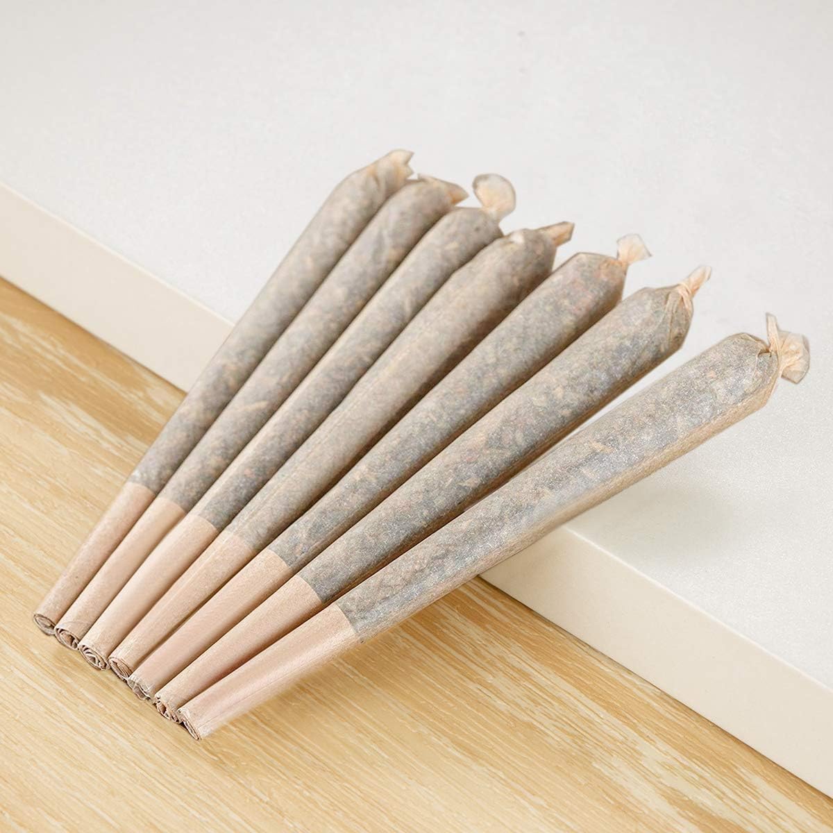 CigaMaTe 120 Pre-Rolled Cones Rolling Papers with Tips Packing Stick Metal Case Box Included