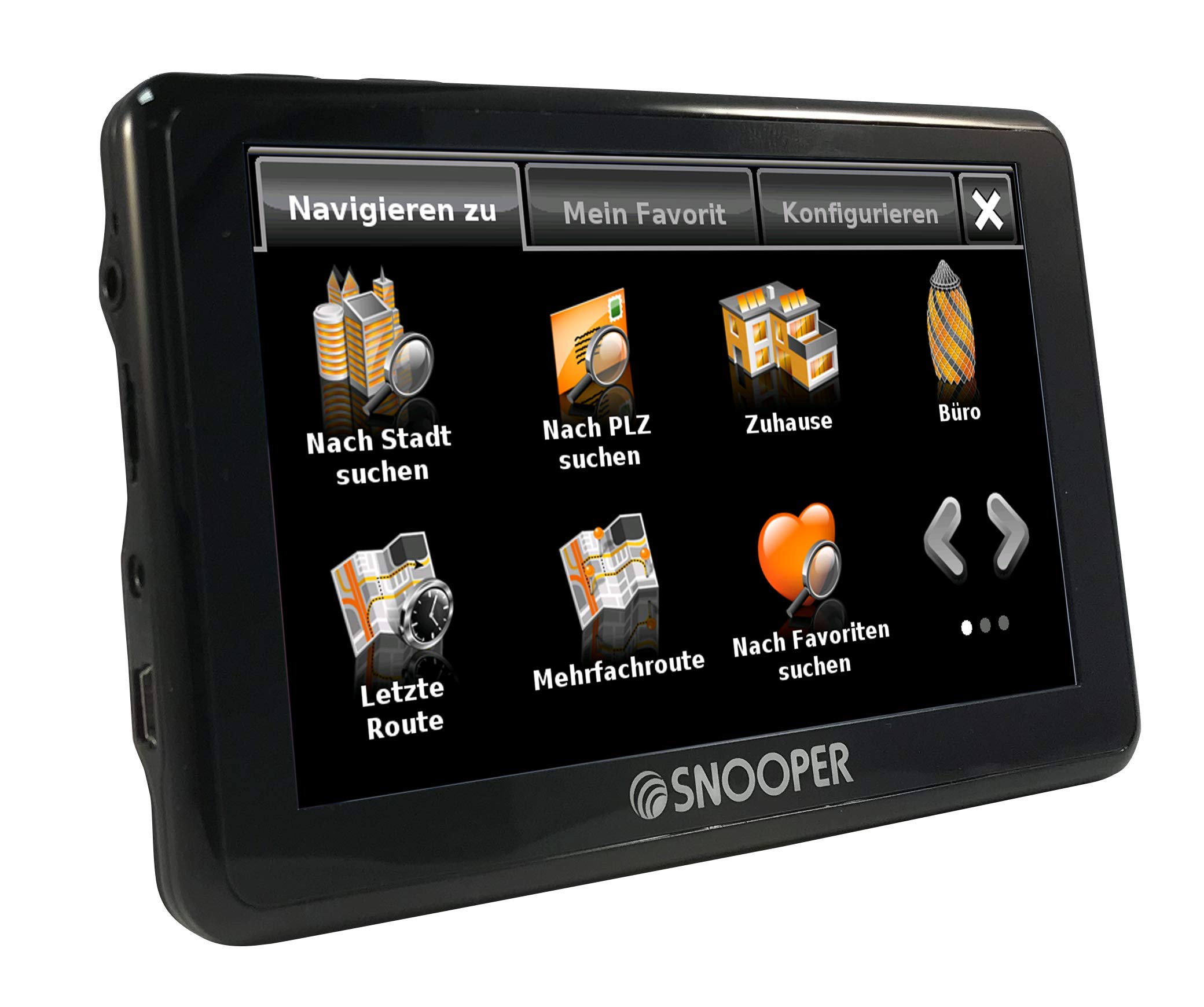 Snooper SC5900DVR Système de navigation Ventura Pro, NATRSC59