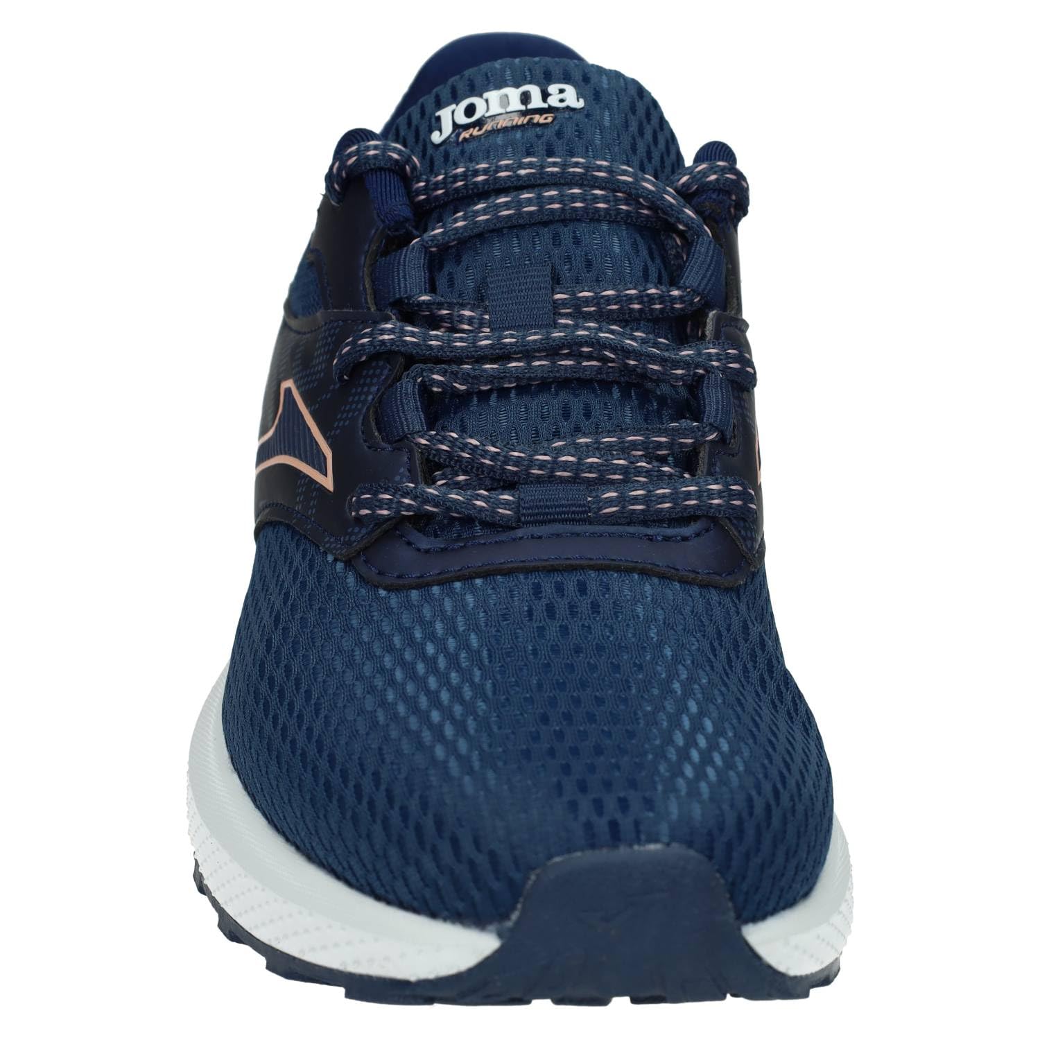 Joma RMETLS2503 Zapatillas Meta para Mujer, Deportivas Azul Marino con Detalles Rosados, Transpirables y cómodas. Mujer Deportivos