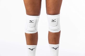 Mizuno Volleyball Kneepad White Medium