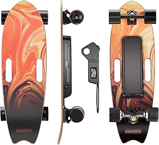 M10 Electric Skateboard with Remote, 22Mph Top Speed,15Miles Range,800W Hub-Motor, Skateboard for Adults ＆Teens