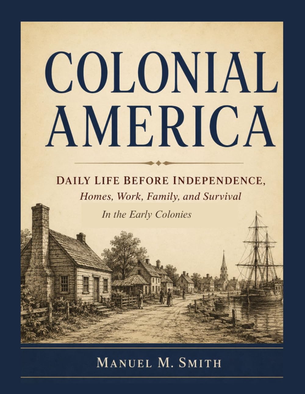 Colonial America: Daily Life Before Independence, Homes, Work, Family, and Survival in the Early Colonies