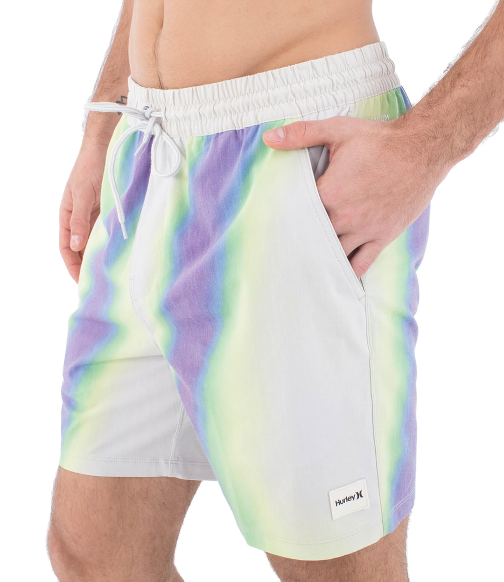 Hurley Boardshort Mens - Phantom Naturals Cannonball Volley 17"
