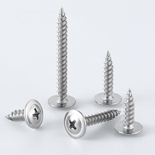 Tornillos para Madera #8x3/4" Cabeza Truss Phillips Acero Inoxidable 300 Piezas miniatura 4