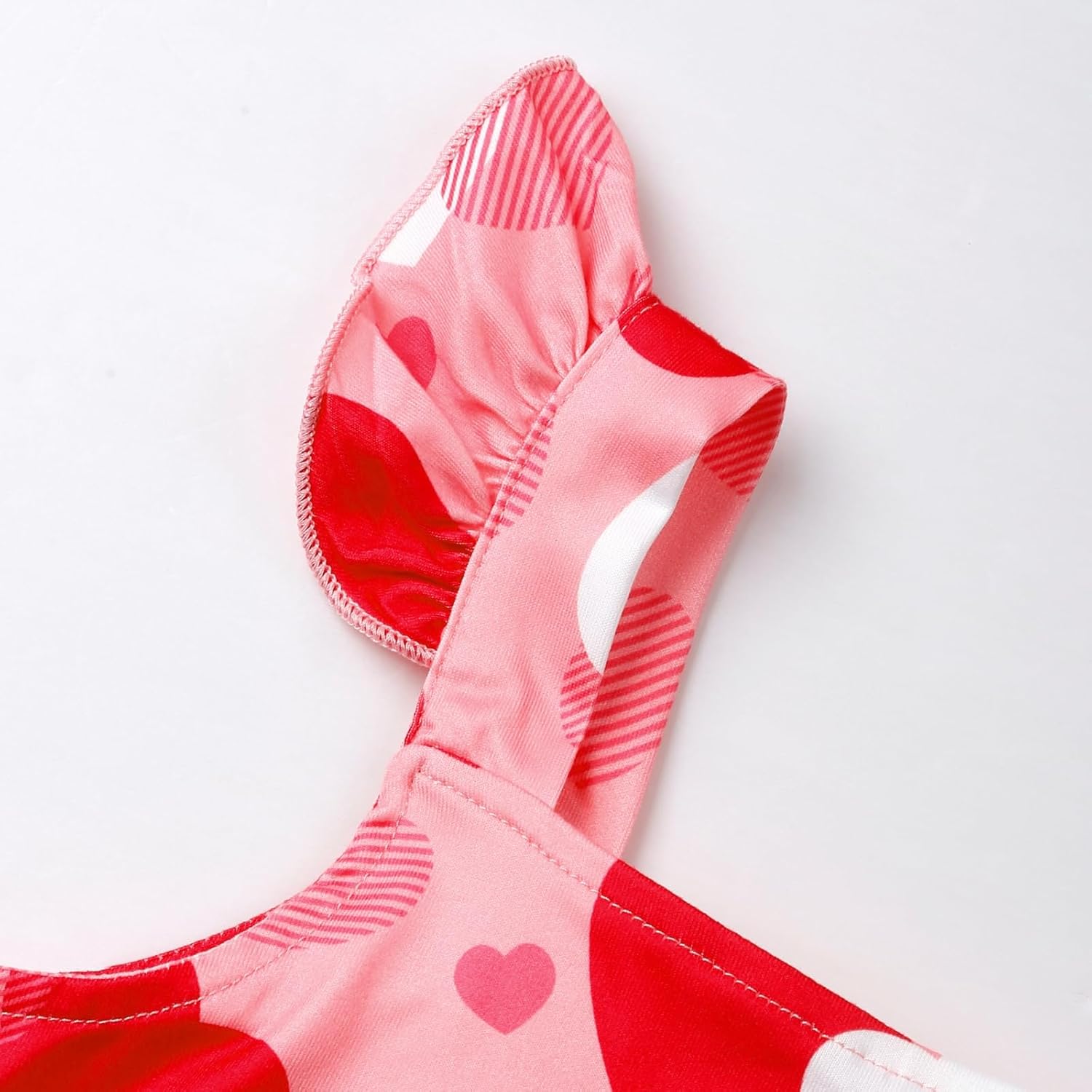 Toddler Girls Dresses Kids Summer Clothes Ruffle Sleeve Back Bowknot Dress Baby Backless Party Sundress 2-7 Years - Image 4