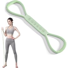PROIRON Figure 8 Resistance Bands with Handles Exercise Band Stretch Bands for Yoga arm Chest and Shoulder Stretch 8 Shaped Resistance Band for Women