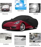 JanYoo Porsche autótakaró beltéri nyújtható légáteresztő teljes garázs védelem 5