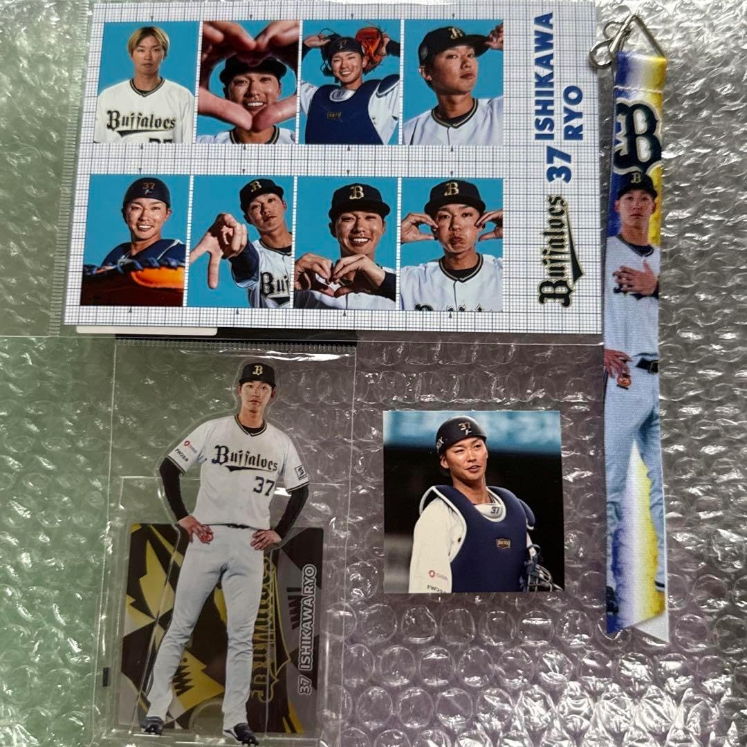 石川亮 オリックスバファローズ コロチャレ アクリル 【貴重】37 石川