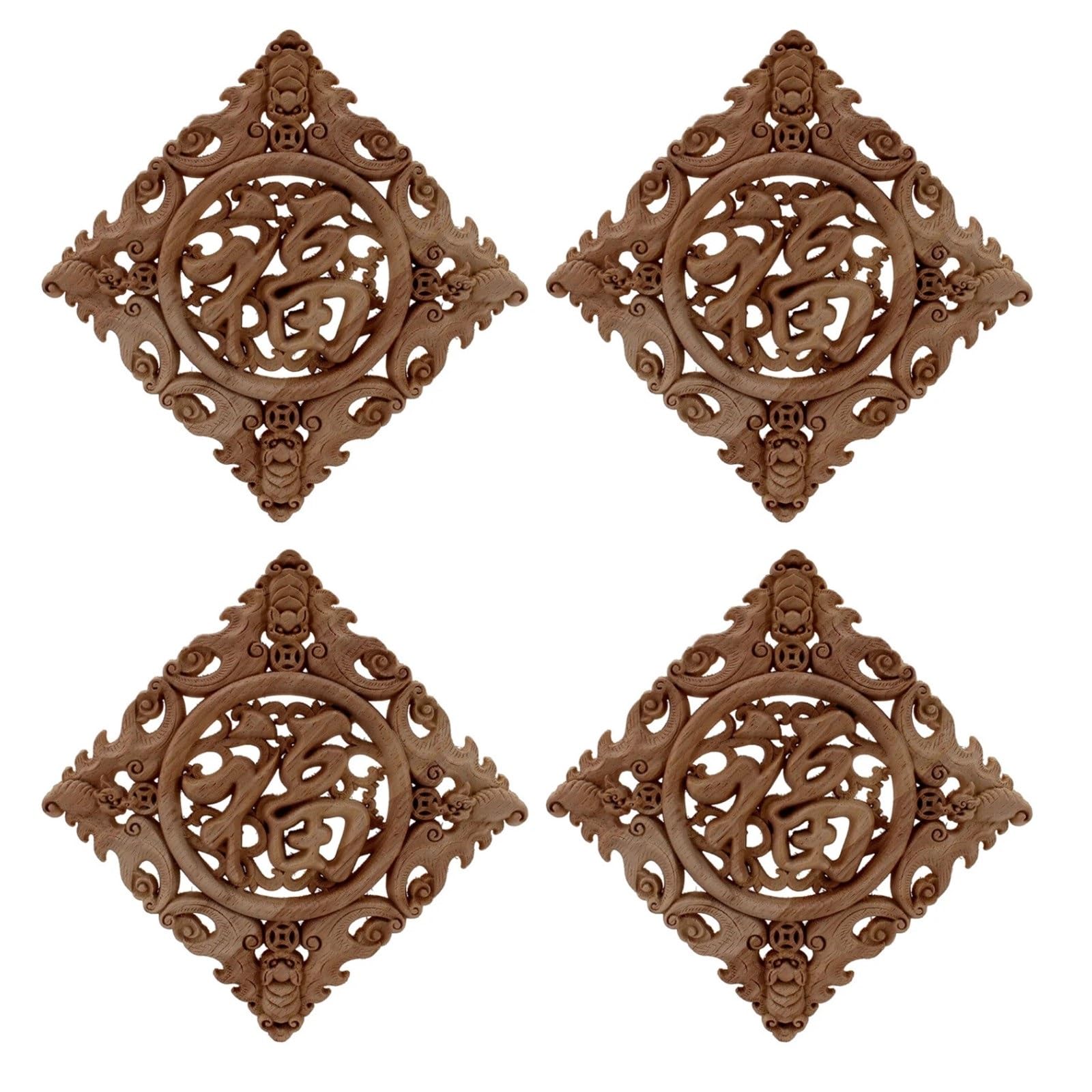 Applique en bois sculpté pour personnaliser un lit et une armoire de chambre