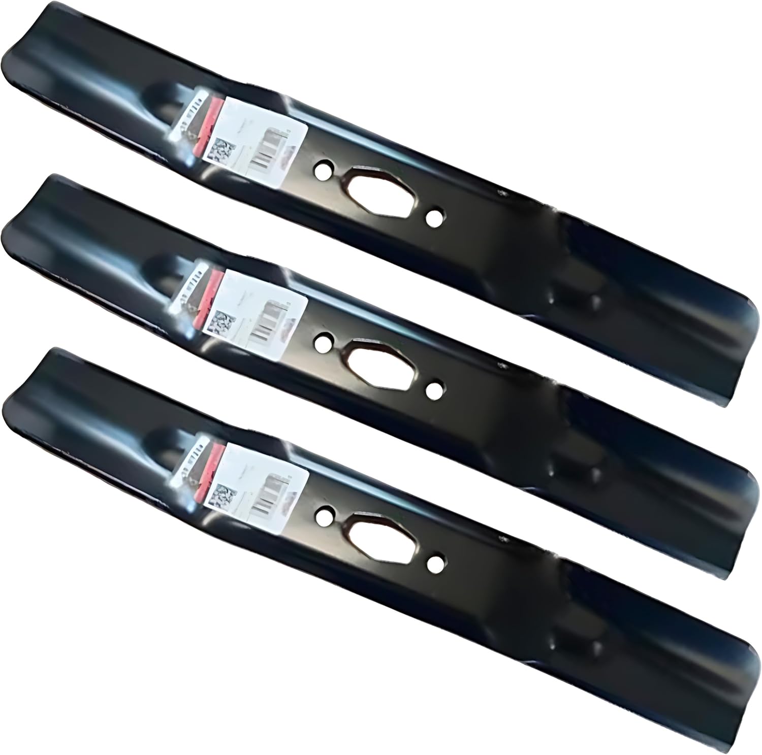 Mr Mower Parts CMXGZAM110193 CMXGZAM110194 Ultra High-Lift Blade Set Compatible with Craftsman MTD Troy Bilt Tractors and Zero-Turn Mowers - 3 Pack
