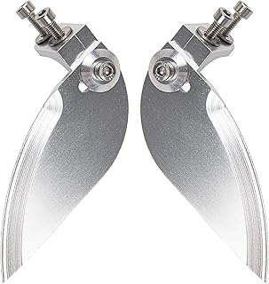ShareGoo 85x35mm RC Model Boat Water Knife Turn Fins Auxiliary Waterjet Compatible with 23cc - 35cc Oil-Tanker RC Boats Models