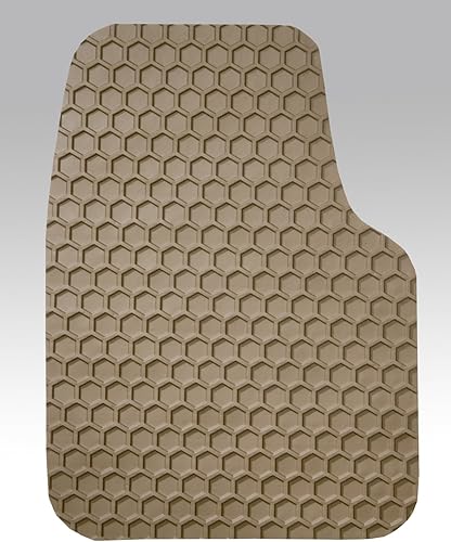 Miniatura 2 de Intro-Tech Hexomat Alfombrillas personalizadas para el piso de la fila delantera para los modelos selectos de camioneta de la serie F de Ford -