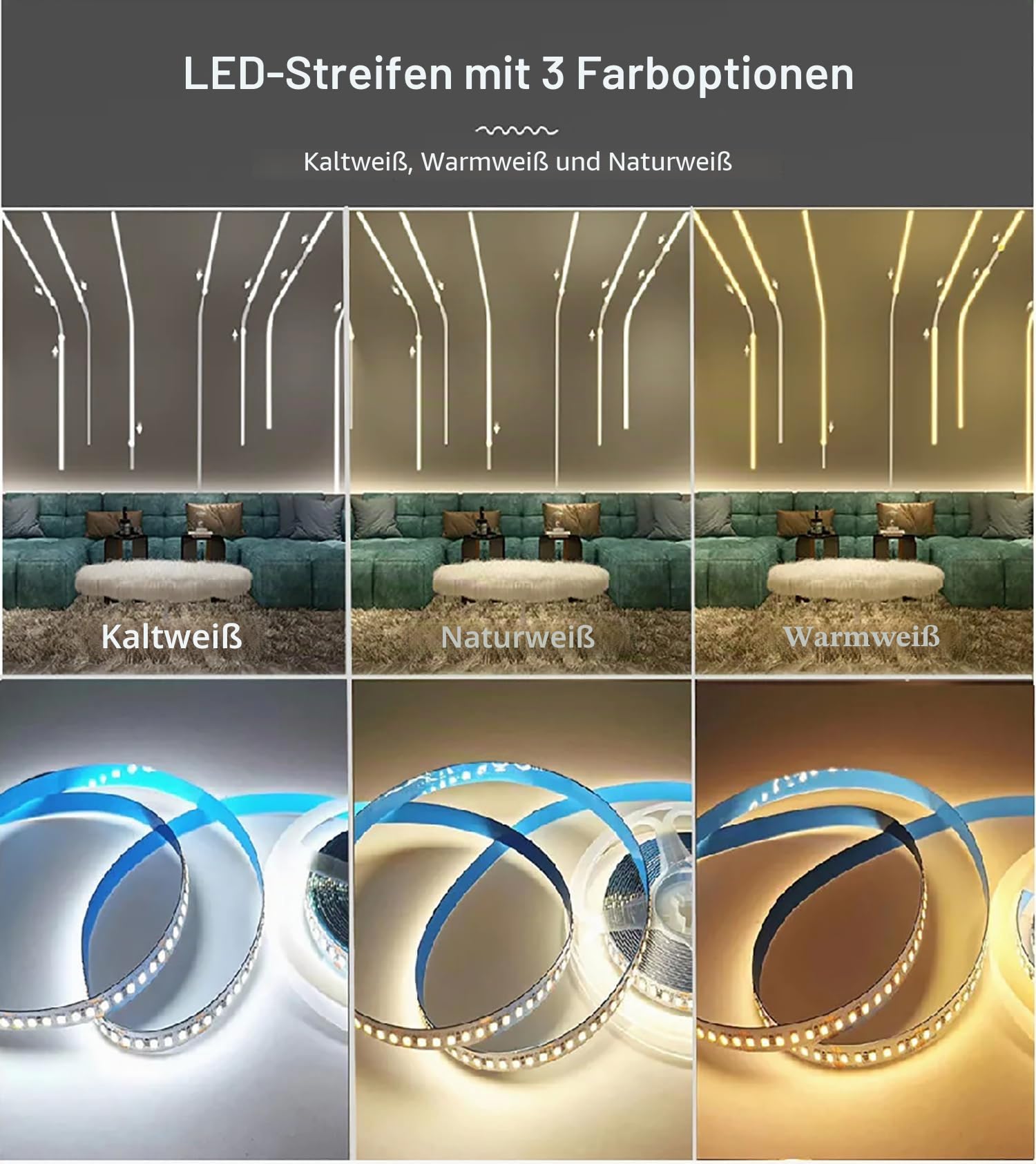 20m Fließendes Wasser Fließendes LED-Streifen licht DC24 WS2811 SMD2835 Pferderennen Pixel Adressierbares Flexibles Lineares Lampen set (Natrual White, 2 * 10M Strip+Controller+Power)