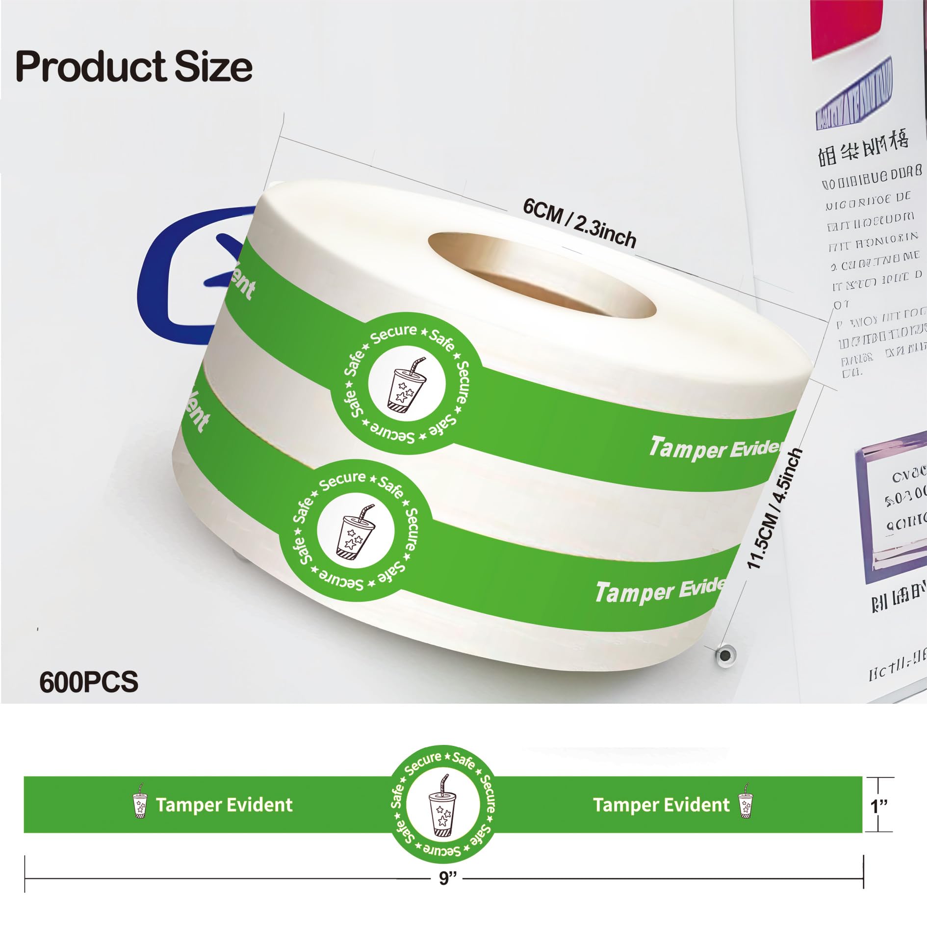 Safe Secure Tamper Evident Seals Stickers 1