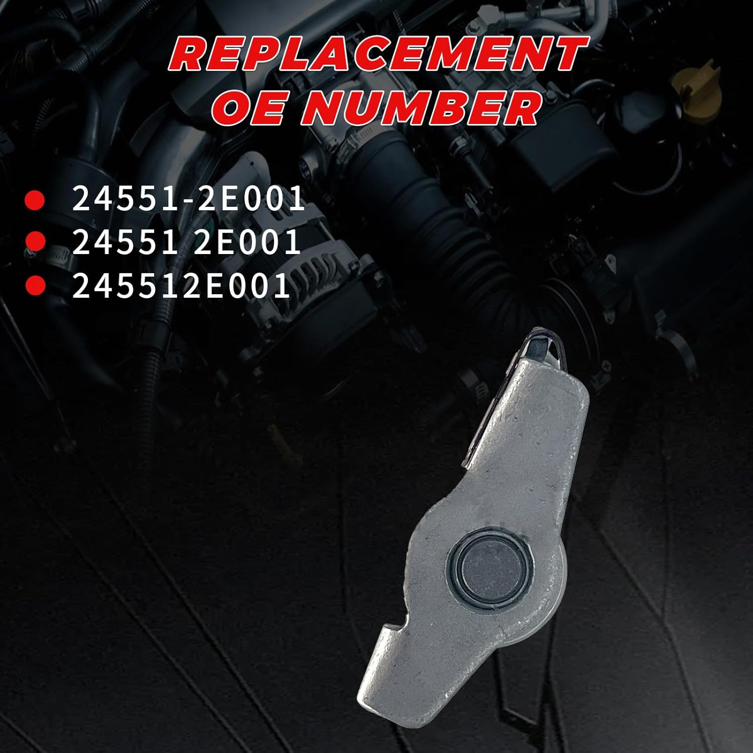 16PCS Rocker Arms, Suitable for Hyundai Sonata Kona Kia Elantra GT Tucson 1.8L 2.0L 2011-2020, Automotive Engine Rocker Arm Replacement Part 24551-2E001 245512E001
