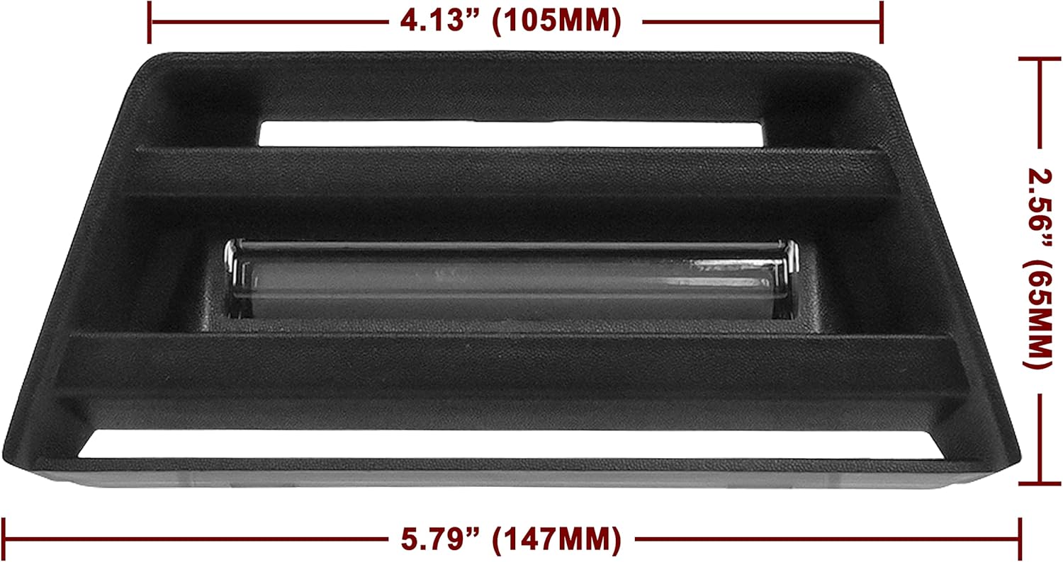 SAUTVS Front Center Fairing with Accent Light for Can Am Spyder RT, Black Center Front Fairing with Accent Light for Can-Am Spyder RT 2020-2025 Accessories