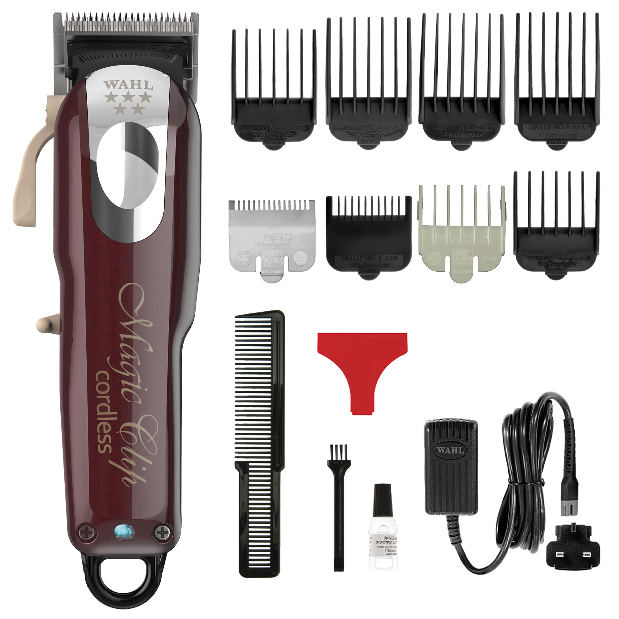 Wahl 5 Star Cordless Magic Clip, Professional Hair Clippers, Pro