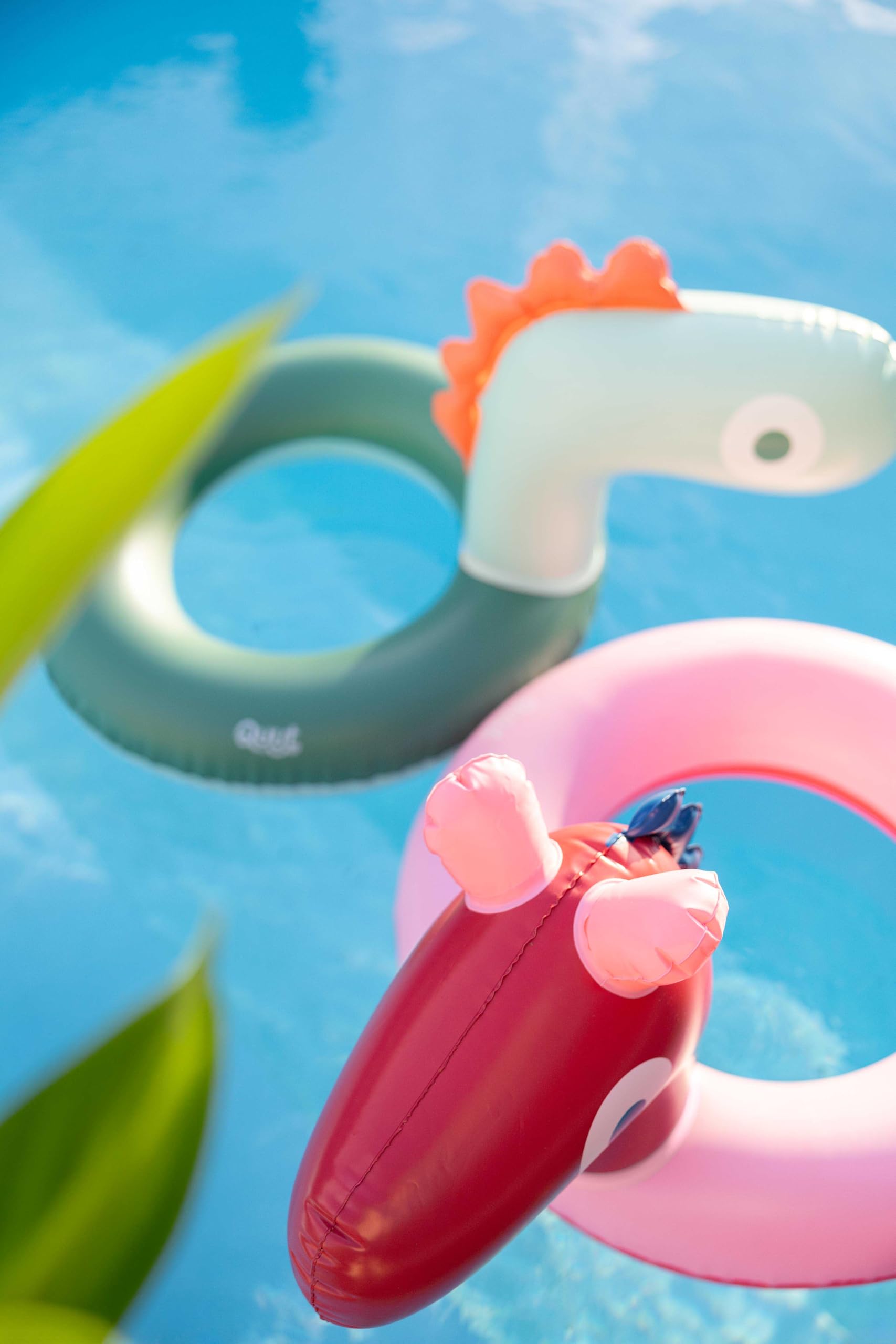 Quut – Boa Gonfiabile Dino – Boa Gonfiabile per Bambini 3-8 Anni – 60 cm – Vinile Durevole Non Tossico – Giocattolo Piscina per Ragazzi e Ragazze – Riutilizzabile e Riciclabile
