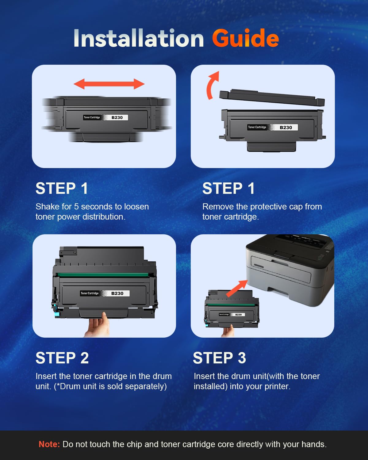 Skydo B230 B225 B235 toner kompatybilny z Xerox 006R04400 toner 3000 stron, odtworzony do drukarki Xerox B230 B225 B235 B230dni B225dni B235dni B235dni zastępuje drukarkę 006R04399