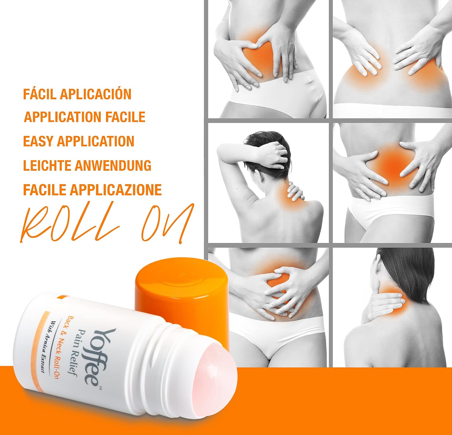 Yoffee Pain Relief Roll-On Gel - Image 3
