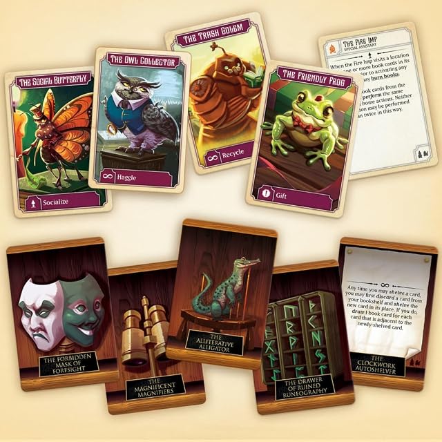 Foto 4 de 7 de Renegade Game Studios: Ex Libris: Expansión de Archivos Expandidos, Contenido de Expansión