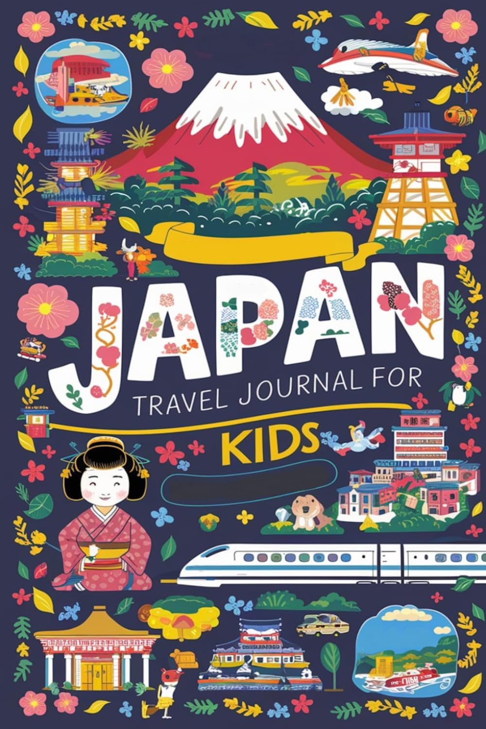 Japan Travel Journal for Kids Adventure Prompt Book