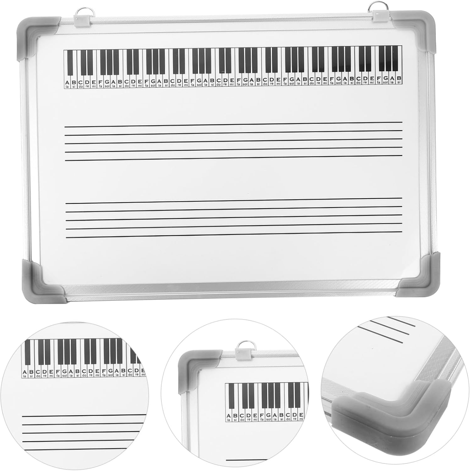 Erasable Staff Writing Board Portable Music Staff Whiteboard for Learning Tools Classroom