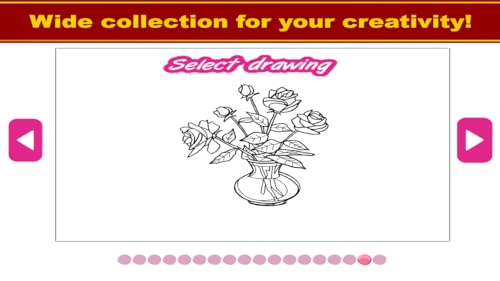Rose coloring book for adults free no wifi