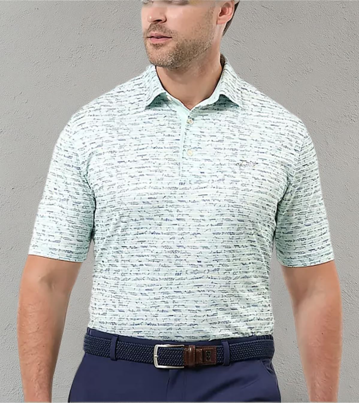 Greg Norman Men's Performance Golf Polo Shirts