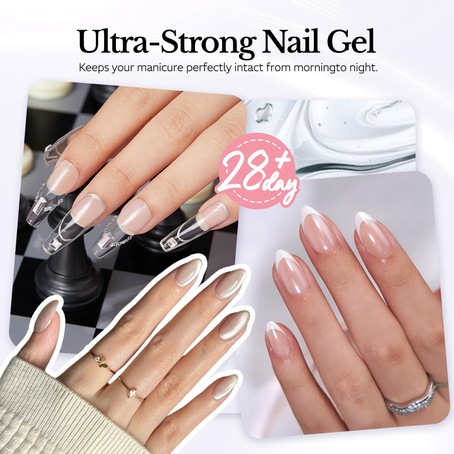 AZUREBEAUTY Mocny klej do paznokci, 30 g Nail Glue