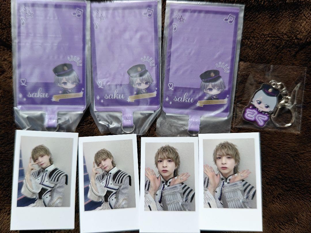 Amazon.co.jp: 夢喰neon さく チェキ風カード フォンタブ アクキー  