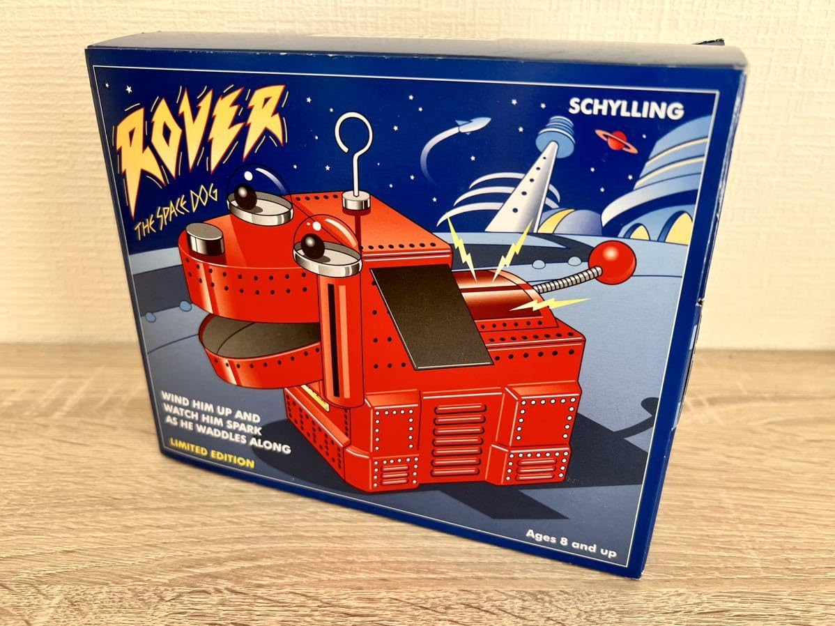 もも SCHYLLING ROVER THE SPACE DOG ブリキ No.13529 SCHYLLING