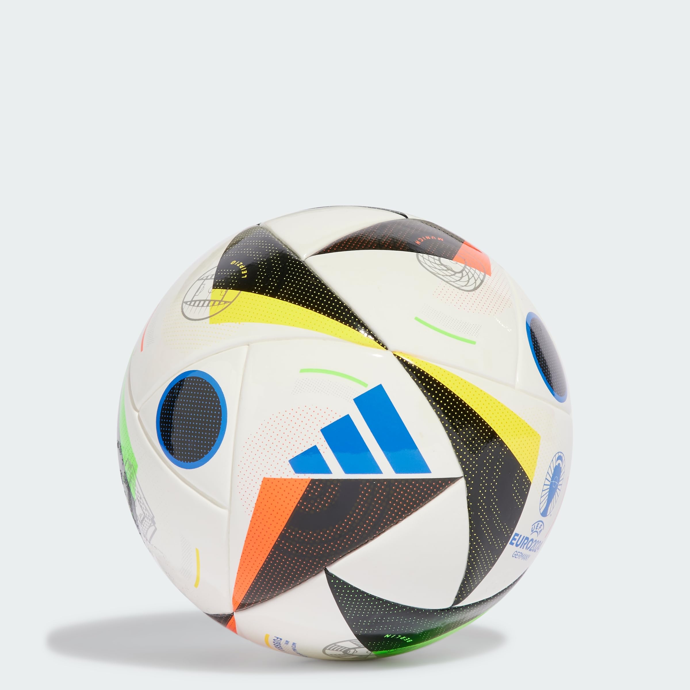 adidas Euro24 Mini White/Black/Globlu Talla Única