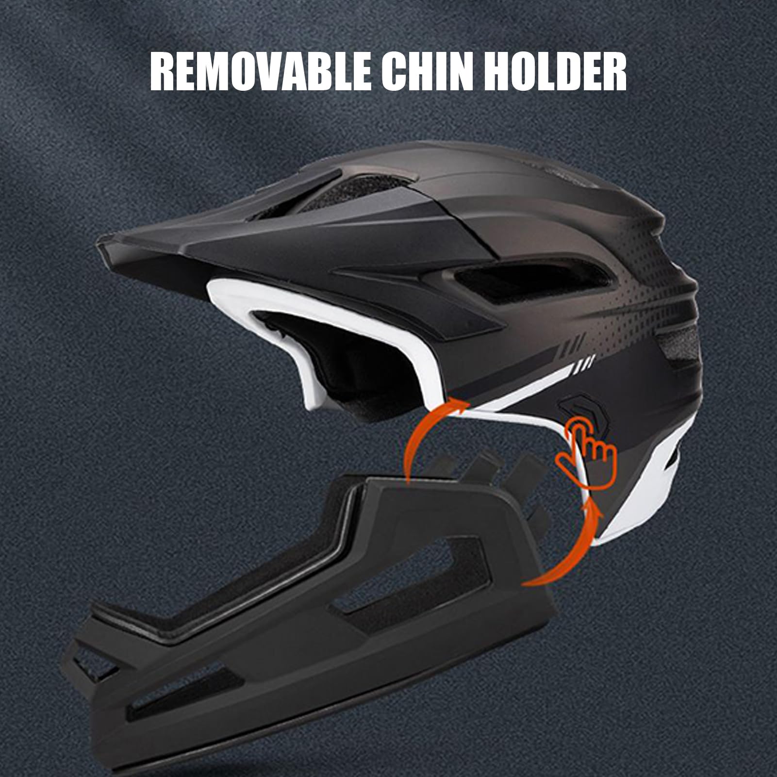 Kask rowerowy na całą twarz, wentylowany kask rowerowy dla dorosłych, regulowany, ochronny nakrycie głowy z wentylacją, dla dorosłych, rowerzystów, rowerzystów, kobiet, początkujących