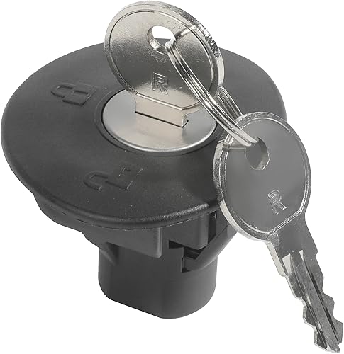 Tapa de gas con bloqueo del tanque de combustible, tapón de llenado de combustible, tapa de gas con llaves, accesorios de automóvil, enchufe de