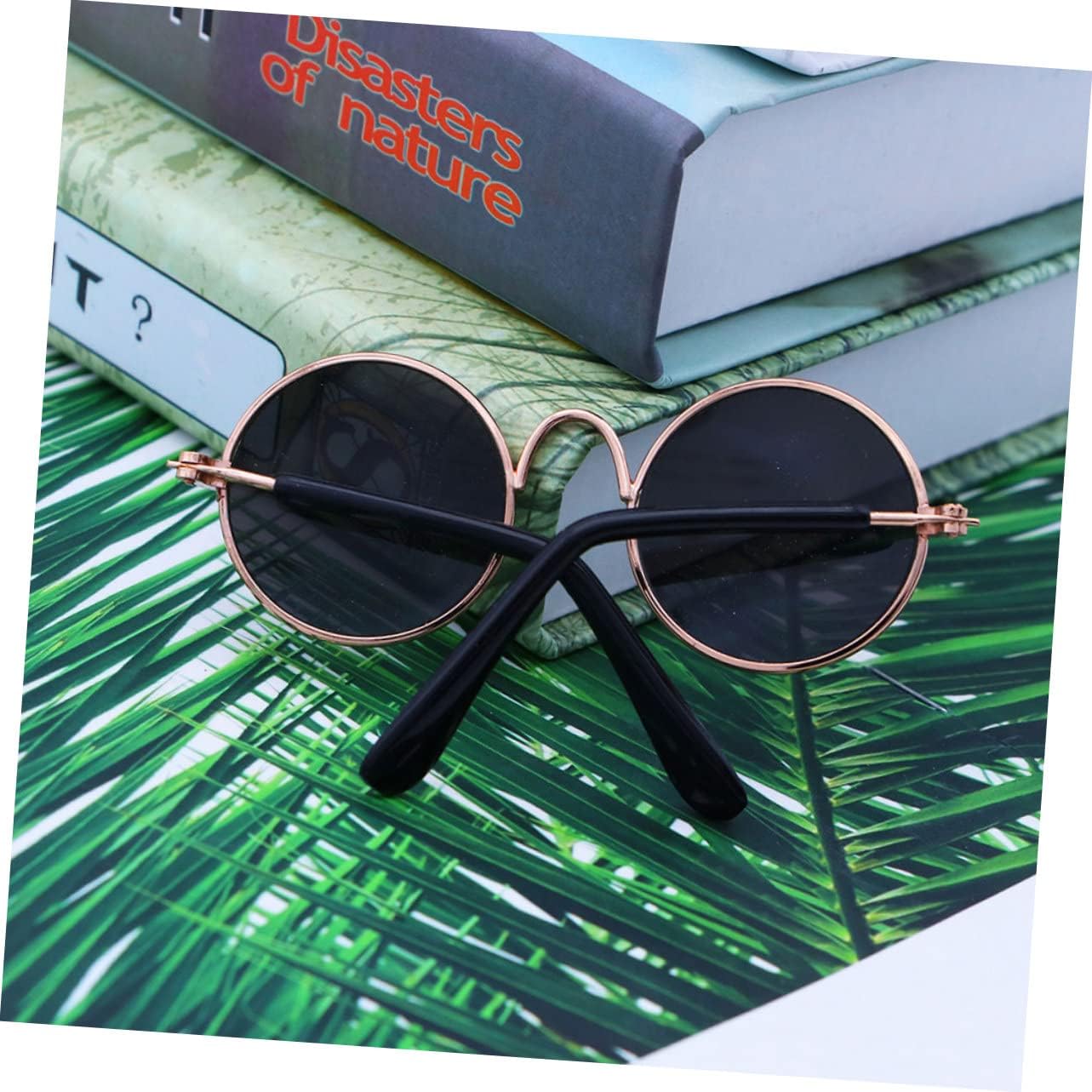 4pcs Miniature Decorative Glasses for Pet Toys Pet Glasses for Puppy and Cats Fashion Dress up Eyewear image 4