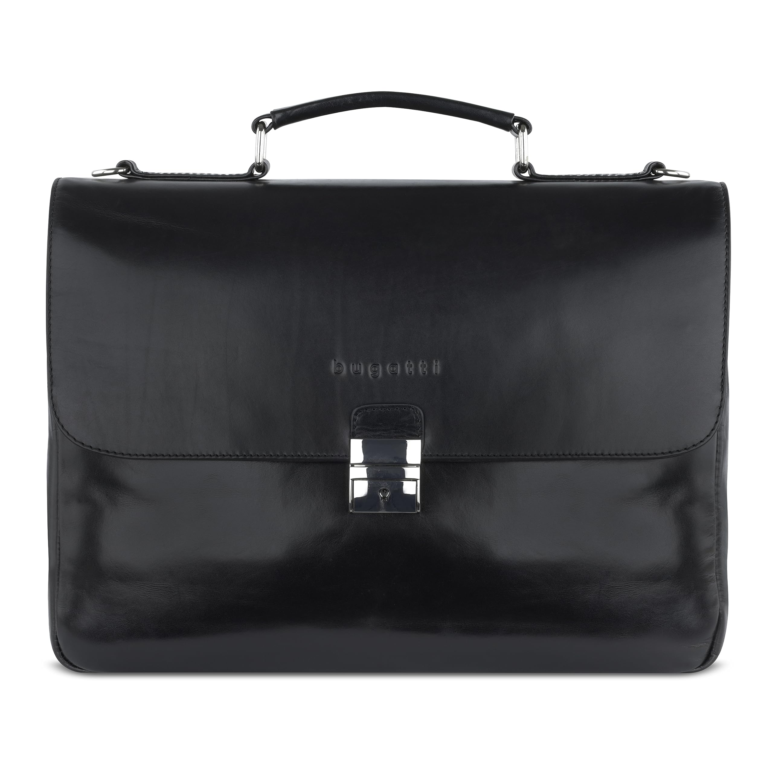 Bugatti Romano Briefcase Small Laptoptaschen Schwarz Herren
