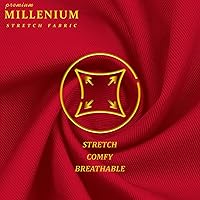 Vista 6 de Hybrid & Company Pantalones cortos capri de sarga milenaria súper cómodos y elásticos para mujer