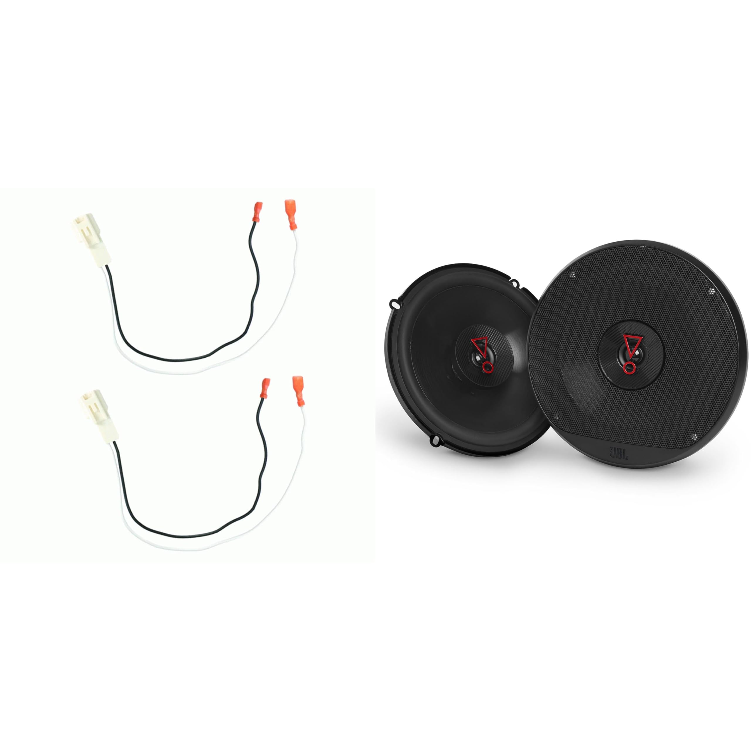 JBL Stage3627AM 6.5" w/Toyota 1987-Up Speaker Harness - Pair
