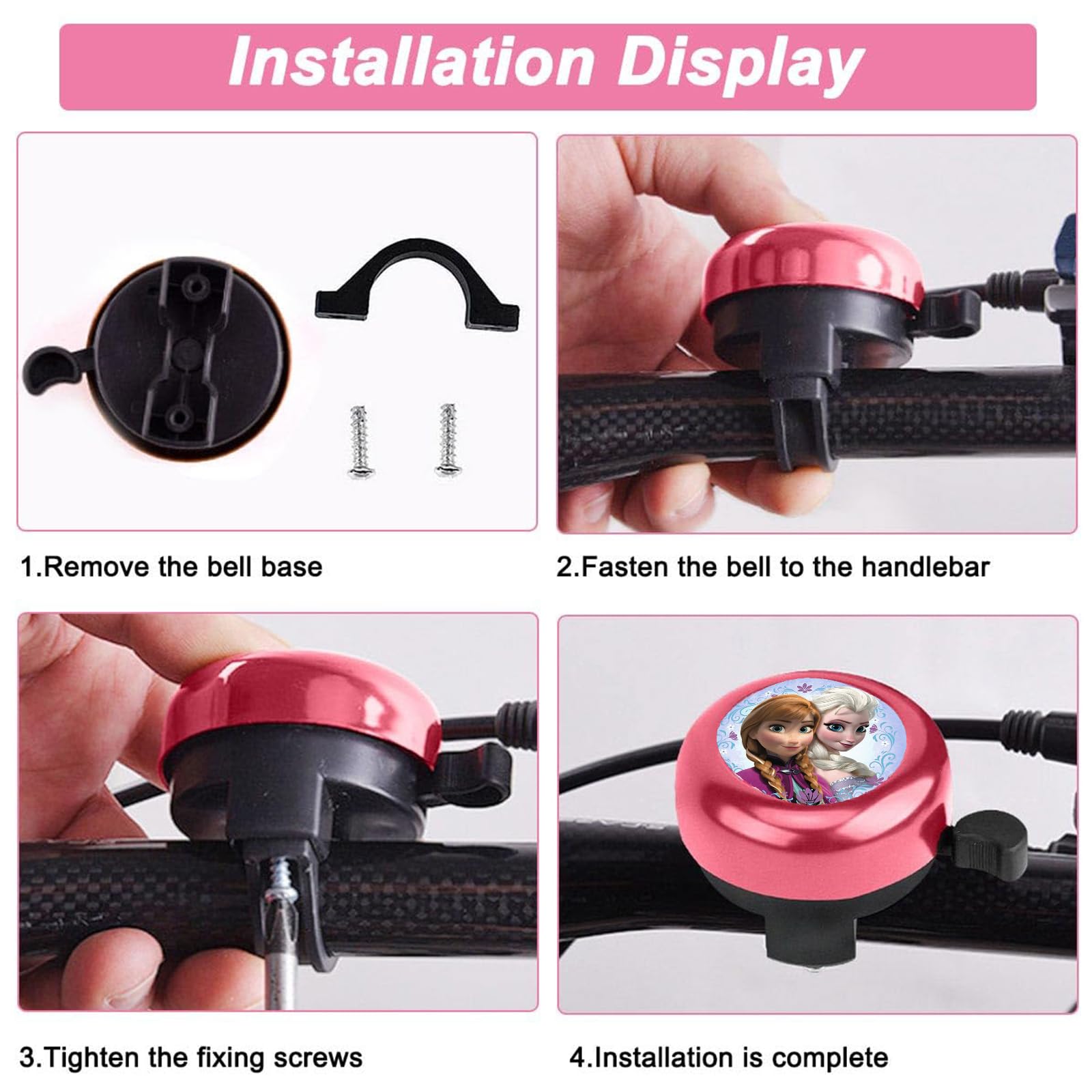 Campanello Per Bici Bambini - Carino E Colorato, Ideale Per Biciclette E Scooter - Foto 1