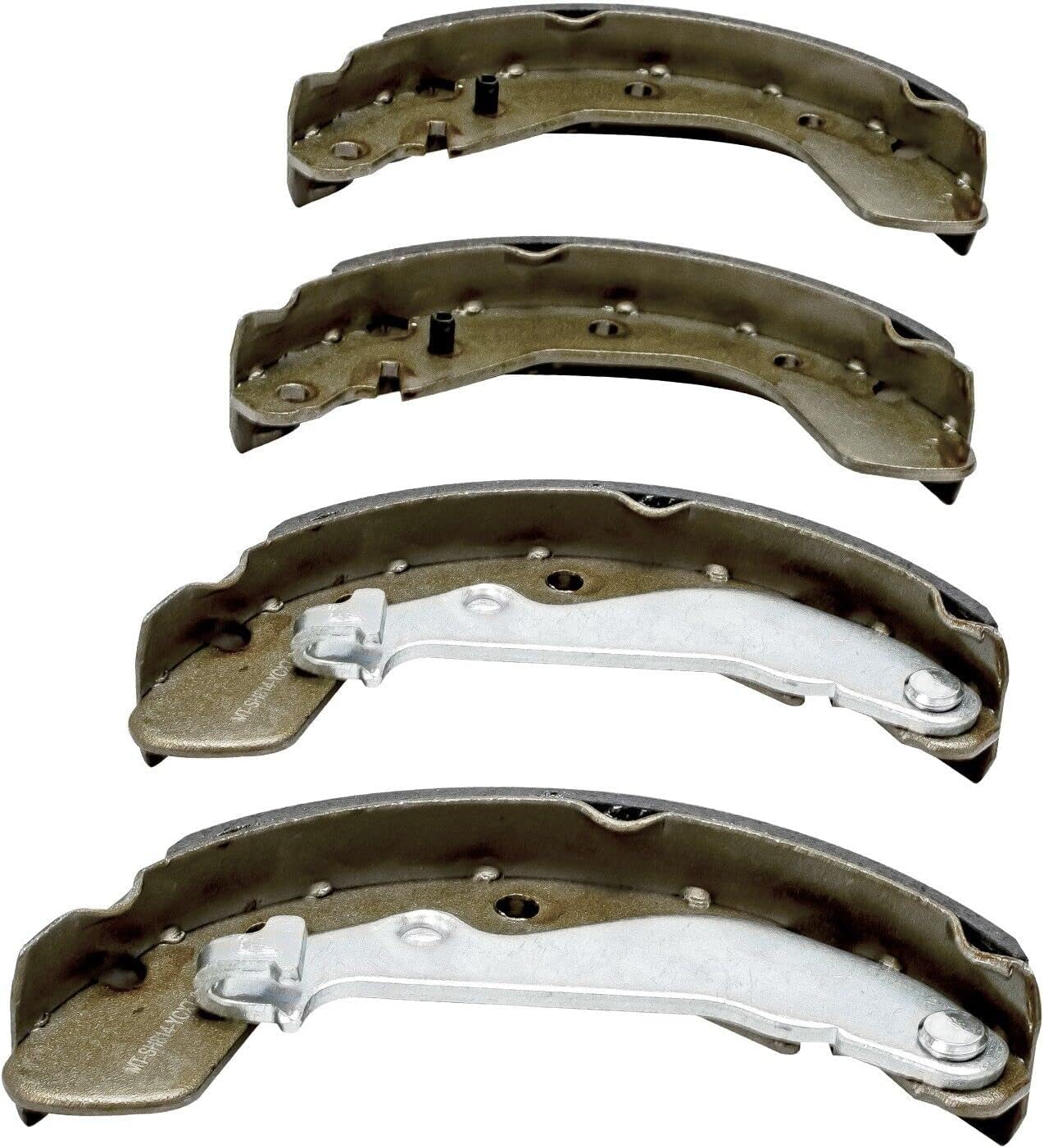 Detroit Axle - Rear Brake Shoes for Chevrolet Aveo Aveo5 Spark Pontiac G3 Suzuki Swift+ Semi-metallic Brake Shoes Replacement
