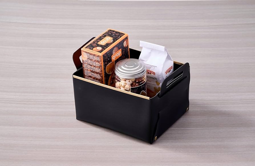 黒　合成皮革 アクセサリーケース セパレイター』(全5色)東京レザー/キャッシュレス時代の新しい