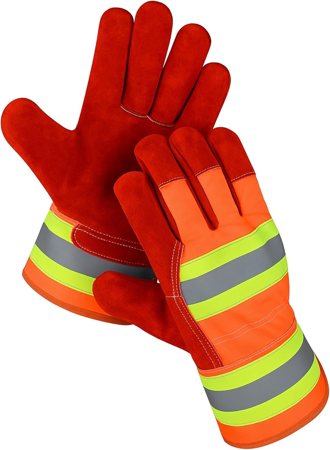 Daniel Smart Men & Women Goatskin Working Glove Lightweight Leather Safety Gloves for construction, gardening outdoor Work