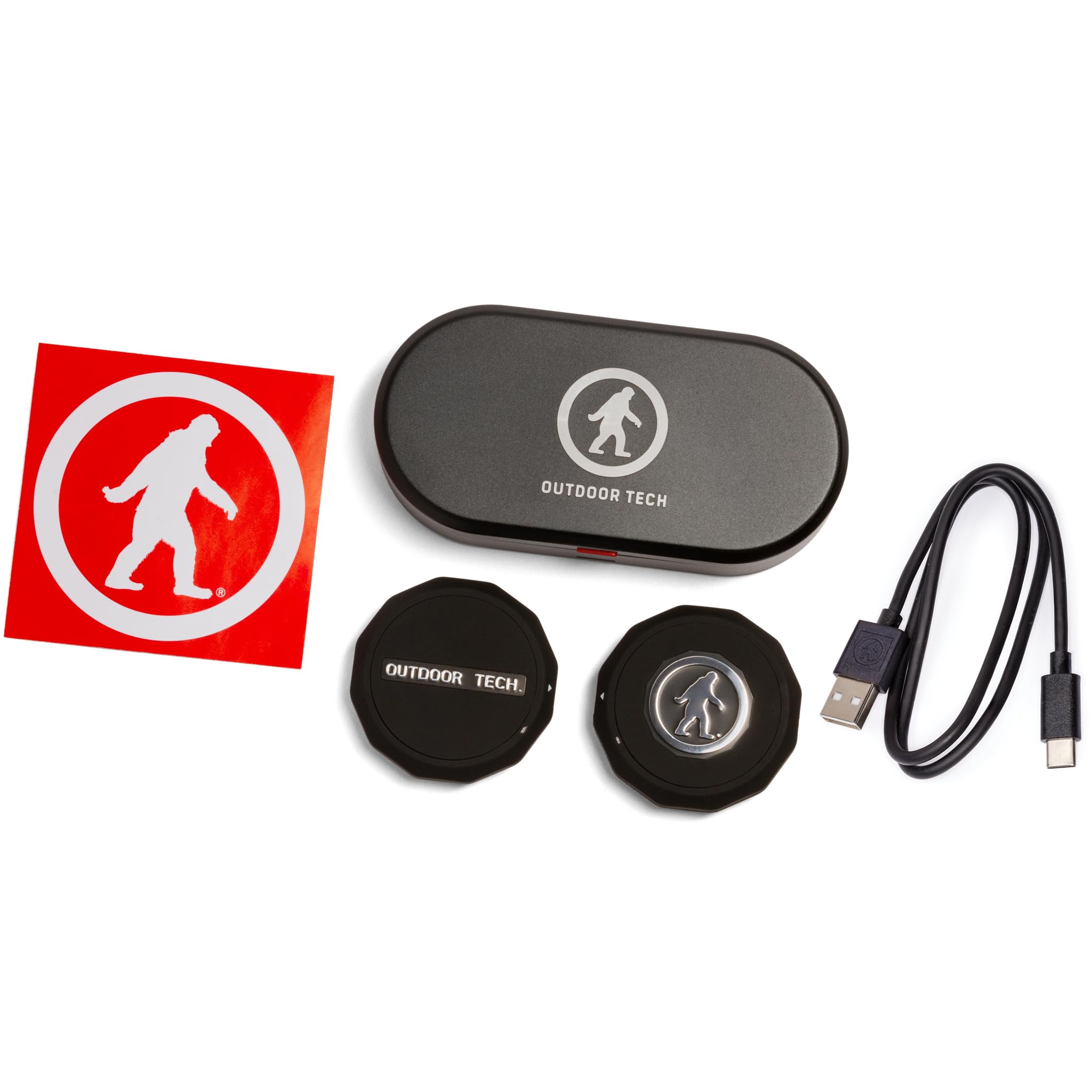 Outdoor Tech Chips Ultra 2.0 - Universal Helmet Audio - Premium Helm Bluetooth Headset - True Wireless Snow Helmet Audio - Easy Touch Controls, Kompatibel mit Google Assistant und Siri