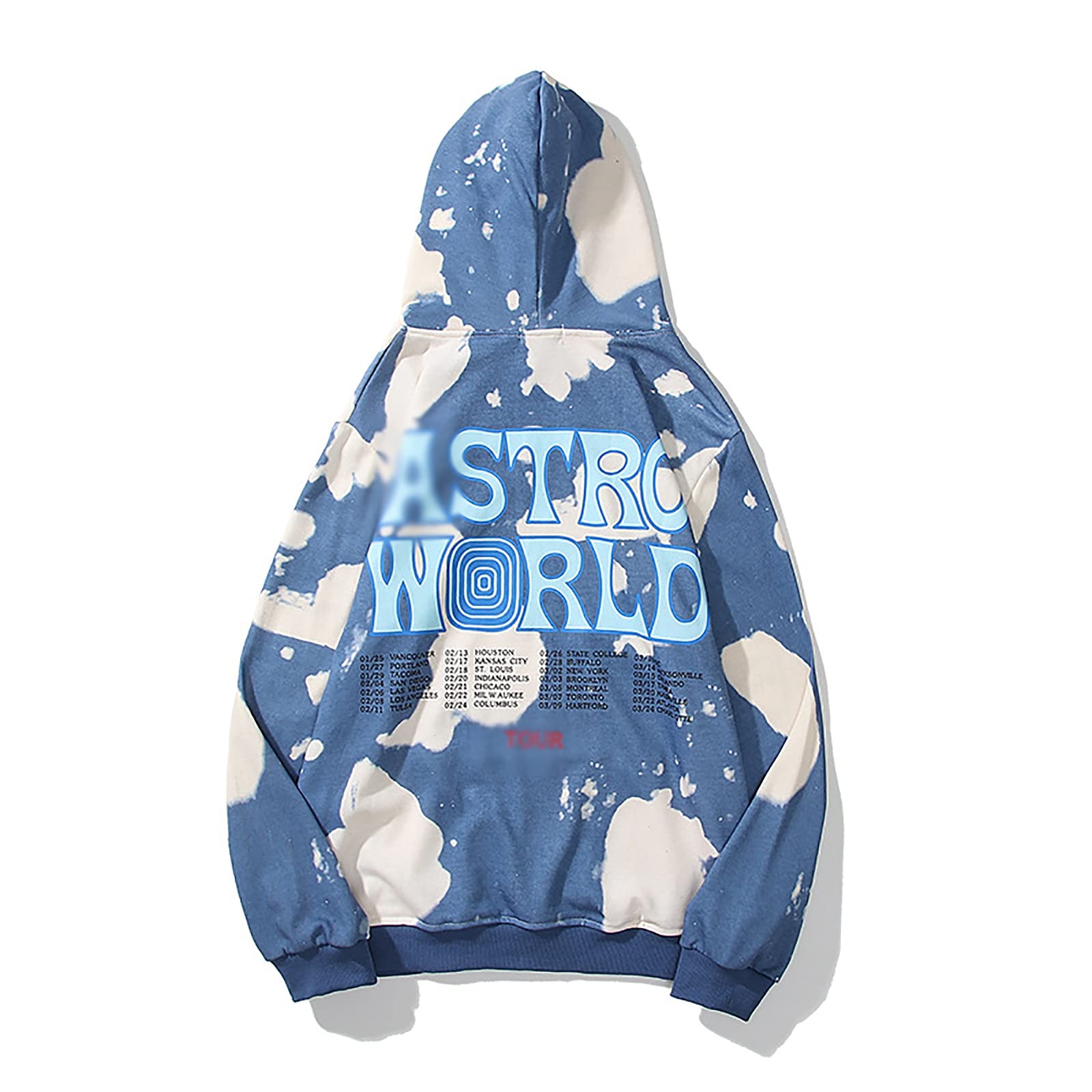 G&F Kanye Felpa con Cappuccio Maglione Cotone Hip-Hop Fan Felpa Moda Manica Lunga Maglione