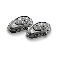 INTERPHONE TOUR - Doppio - Interfono Moto Bluetooth, Fino a 4 Motociclisti