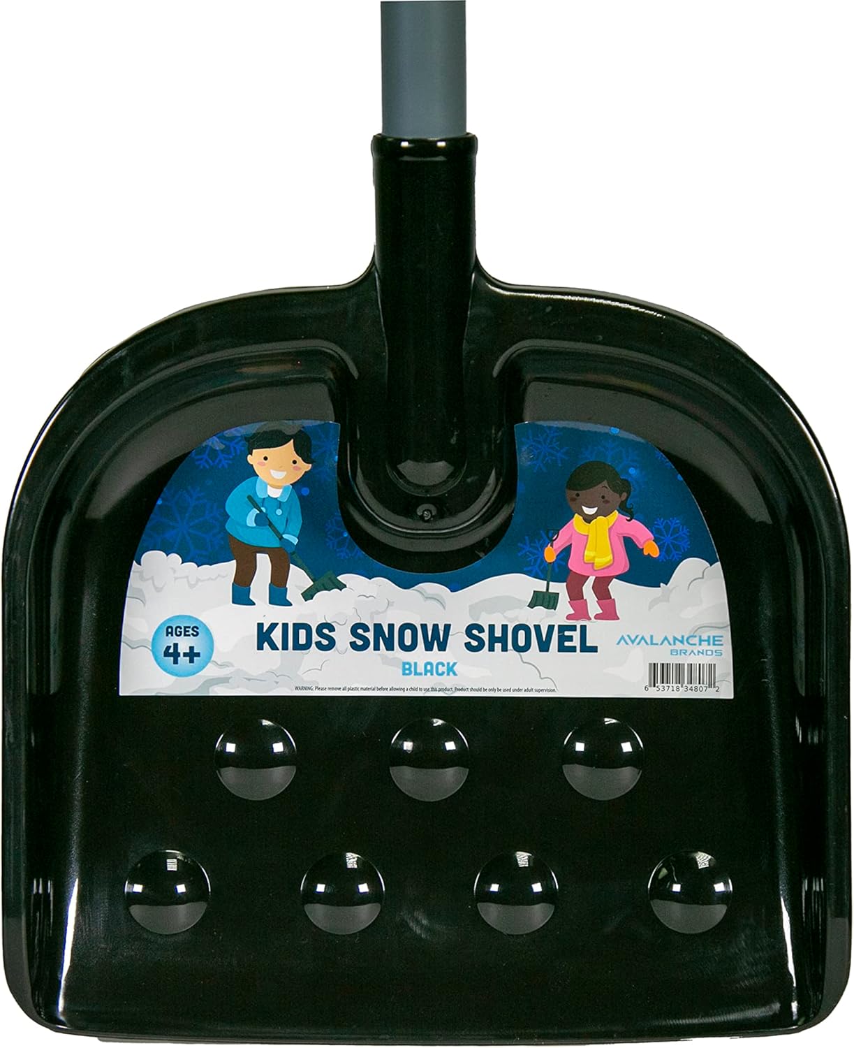 review Avalanche Brands | Children's Snow Shovel | Black | Safe for All Ages