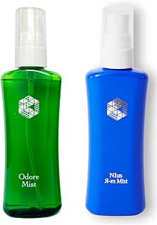 【脇汗対策＆防臭】 N1us(ニウス) オドレミスト50ml＆アルムミスト50ml各1本セット 塩化アルミニウム13%配合+ミョウバン高配合 制汗剤スプレーセット